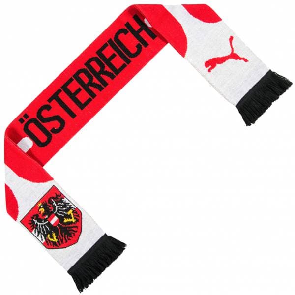 puma osterreich puma fussball fan schal 053054-01
